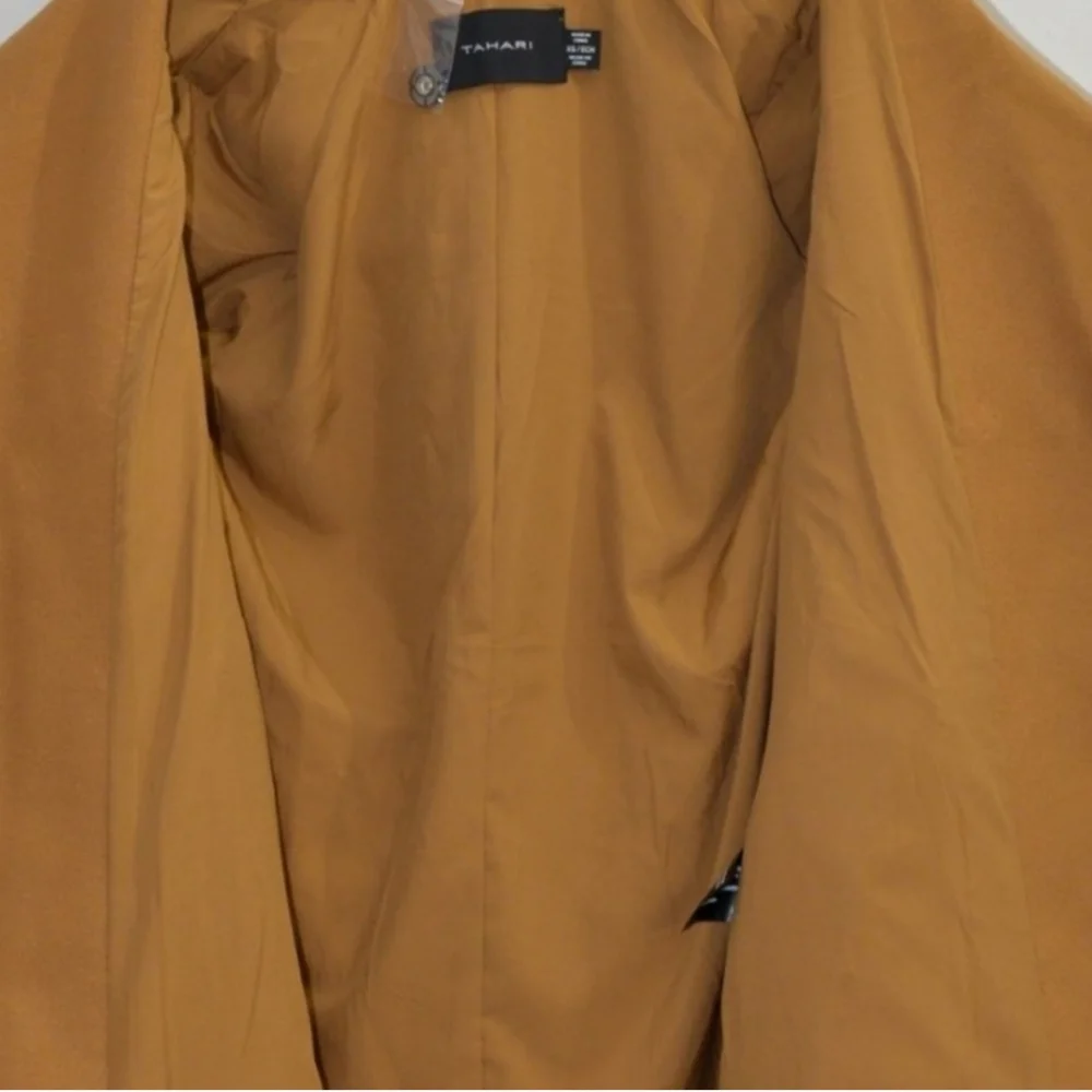 Tahari Ladies' Faux Wool Wrap Coat, nwt - Picture 6 of 8